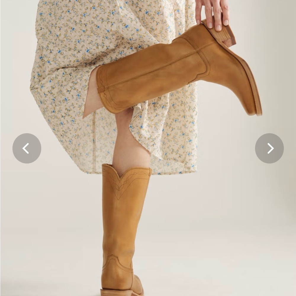 Tecovas Women's Tan Heeled Boots - Picture 9 of 10